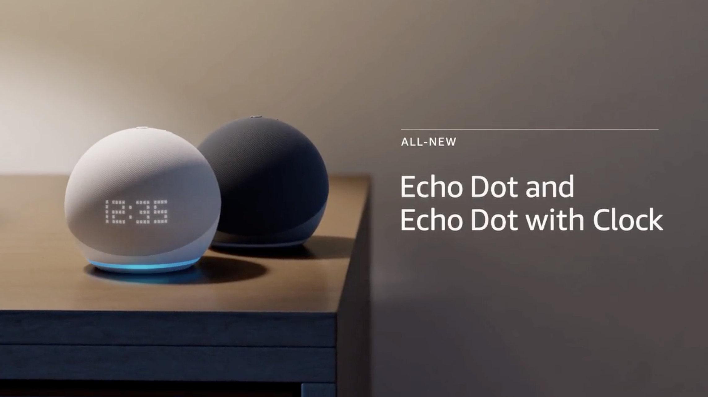Echo Dot at Amazon Event