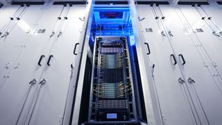 Dell's GB300 NVL72 servers running at CoreWeave/Switch.