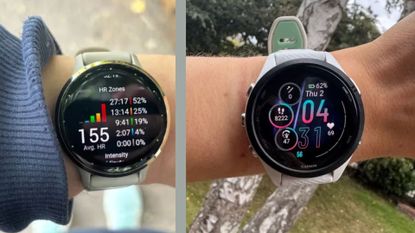 Garmin Venu vs Forerunner on wrist