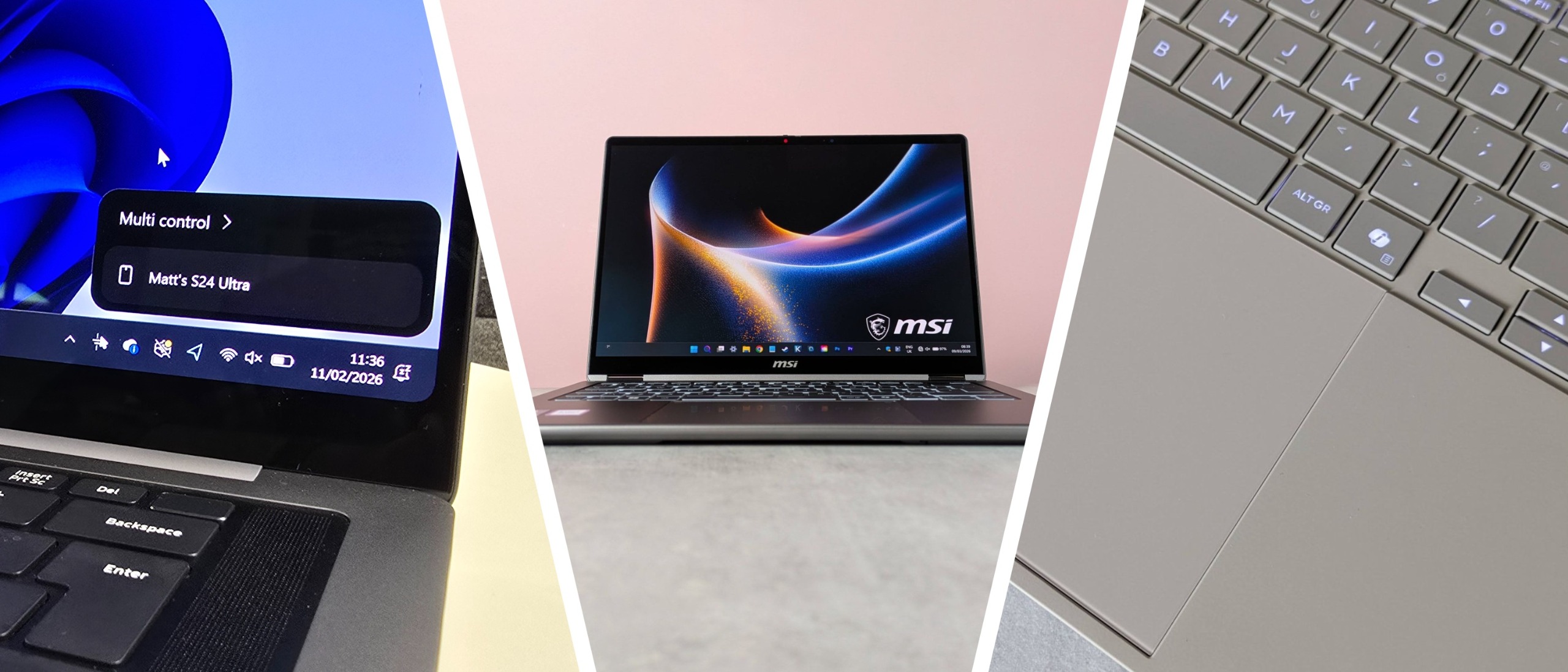 Selection of Windows laptops