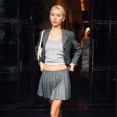 Iris Law grey skirt set