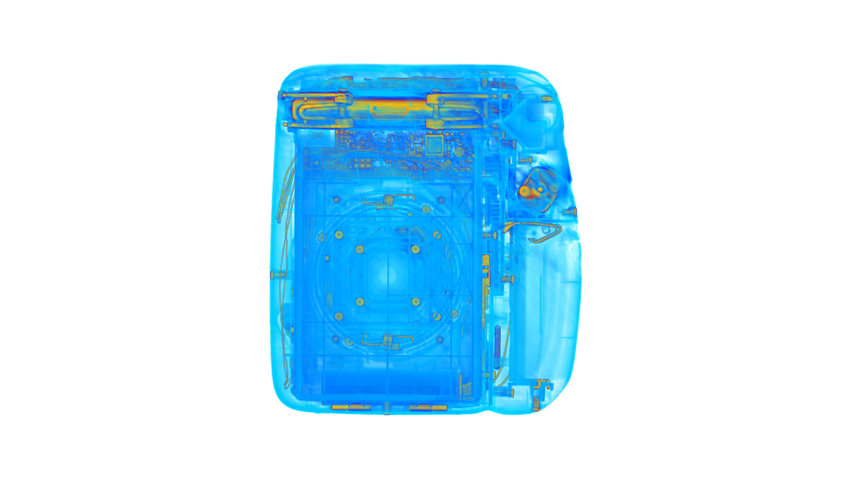 Awesome CT scans created by Scan of the Month show the intricate insides of instant cameras