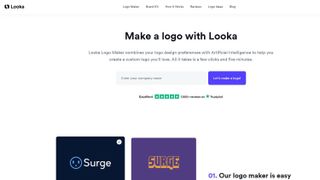 Looka Logo Maker Review Listing