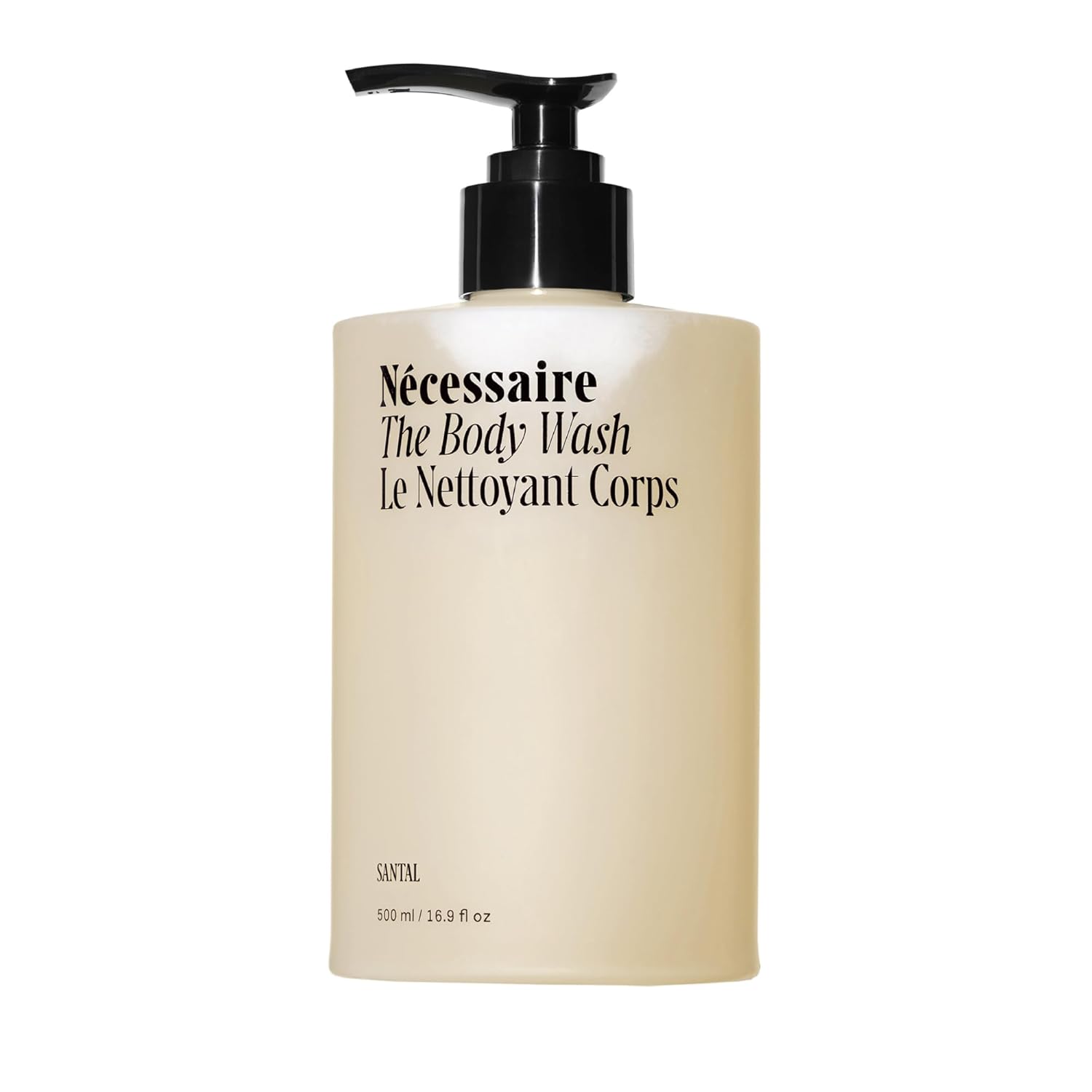 N&amp;eacute;cessaire the Body Wash Santal. Natural Body Wash for Women &amp;amp; Men, Therapeutic Shower Gel With Epsom Salt + Minerals. Gel Cleanse,16.9 Fl Oz.