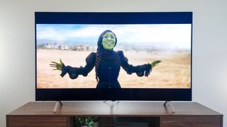 LG B5 OLED TV on a side table