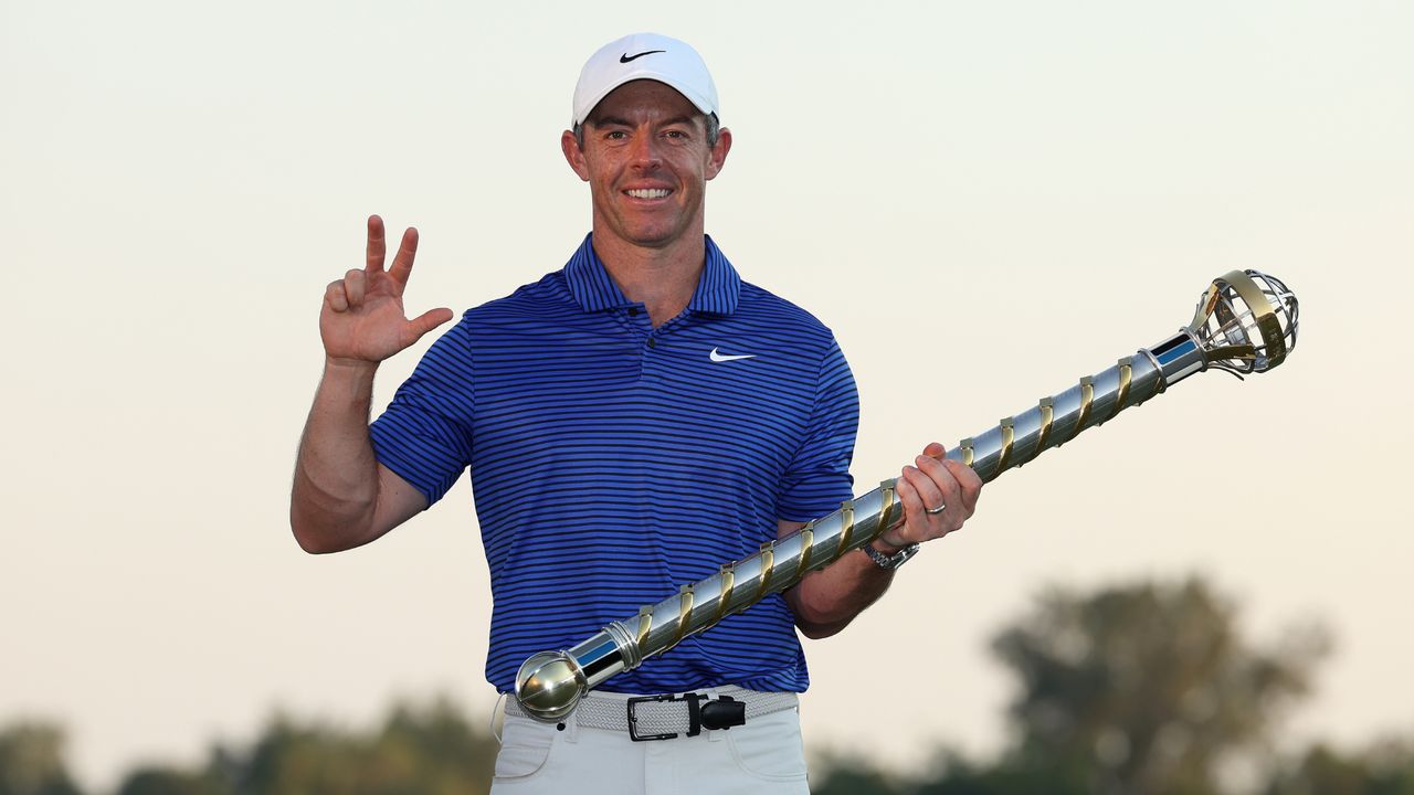 Rory McIlroy won the DP World Tour Championship for the third time