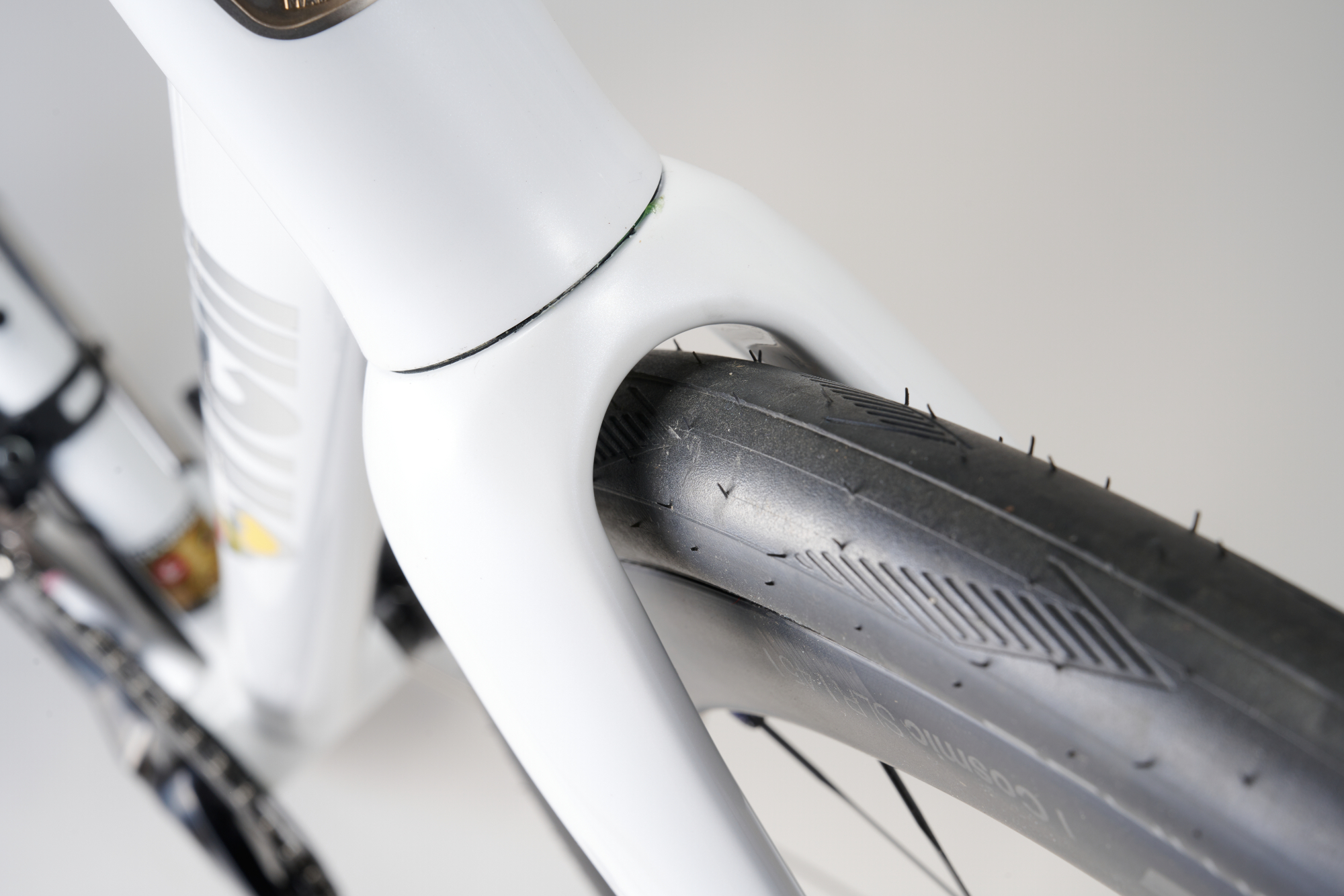 Detail of the Cinelli Speciale Corsa XCR road bike
