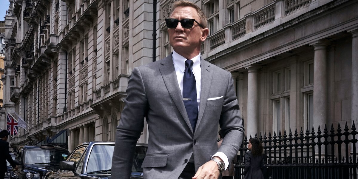 Daniel Craig as James Bond in No Time To Die