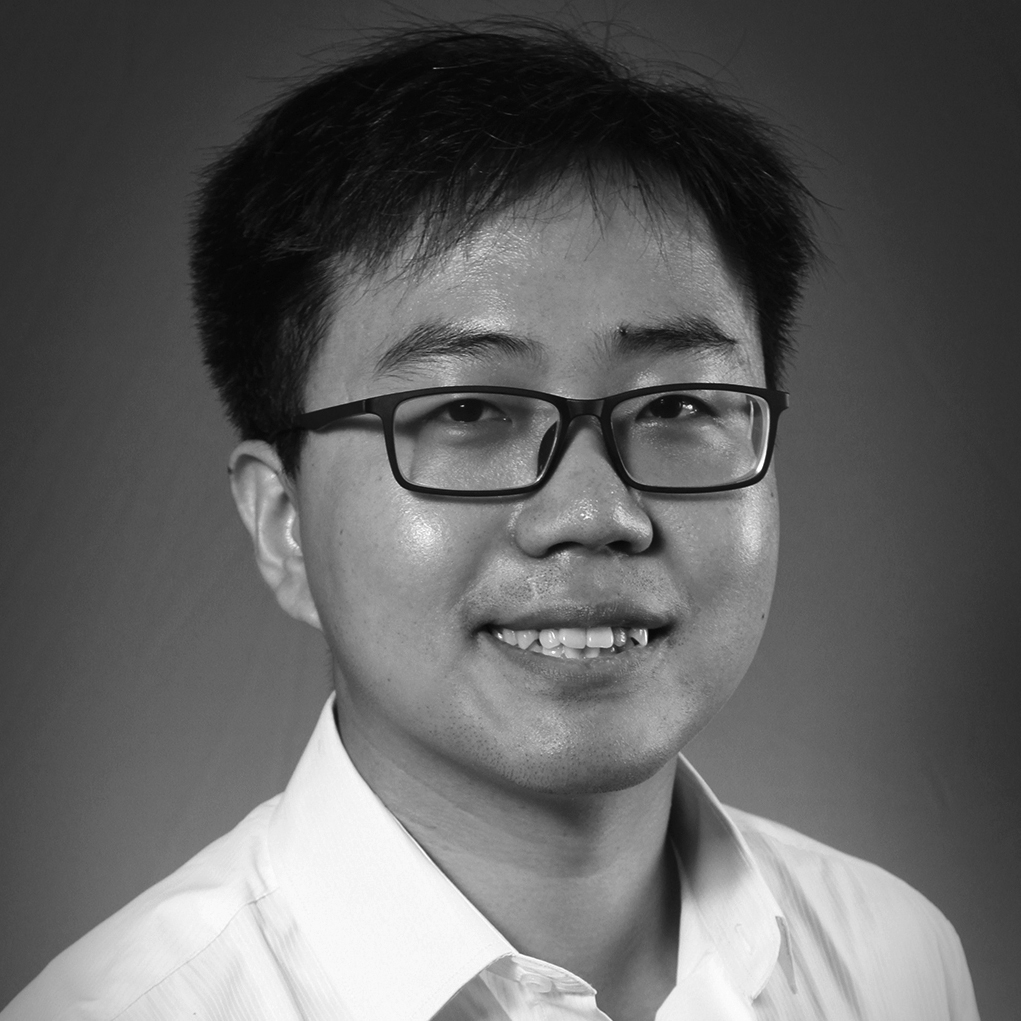 Black and white headshot photograph fo Creative Bloq contributor Jingtian Li