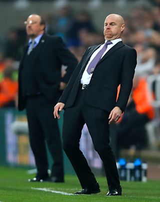 Burnley manager Sean Dyche saw his side fail to break down Newcastle