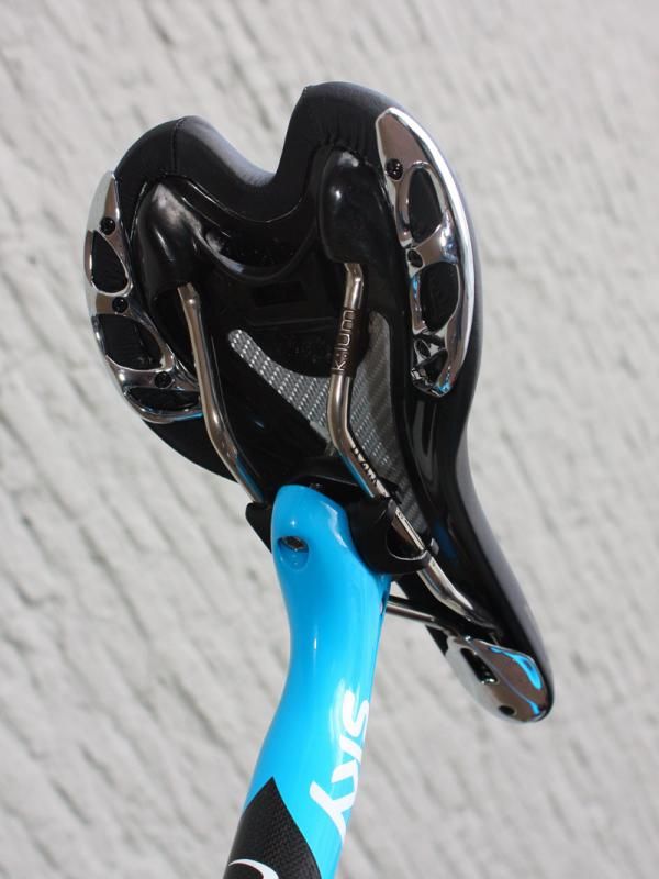 The composite center section makes for a softer and smoother ride.