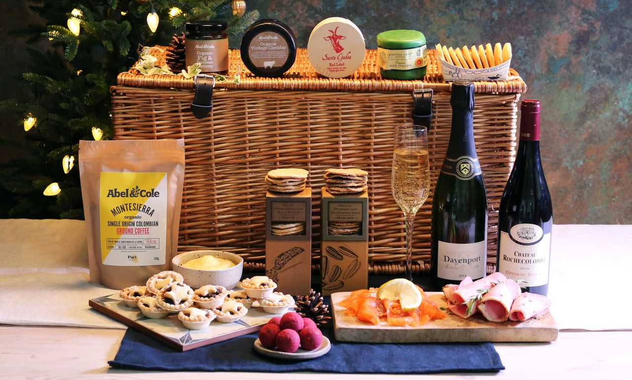 Abel &amp; Cole savoury feast Christmas hamper