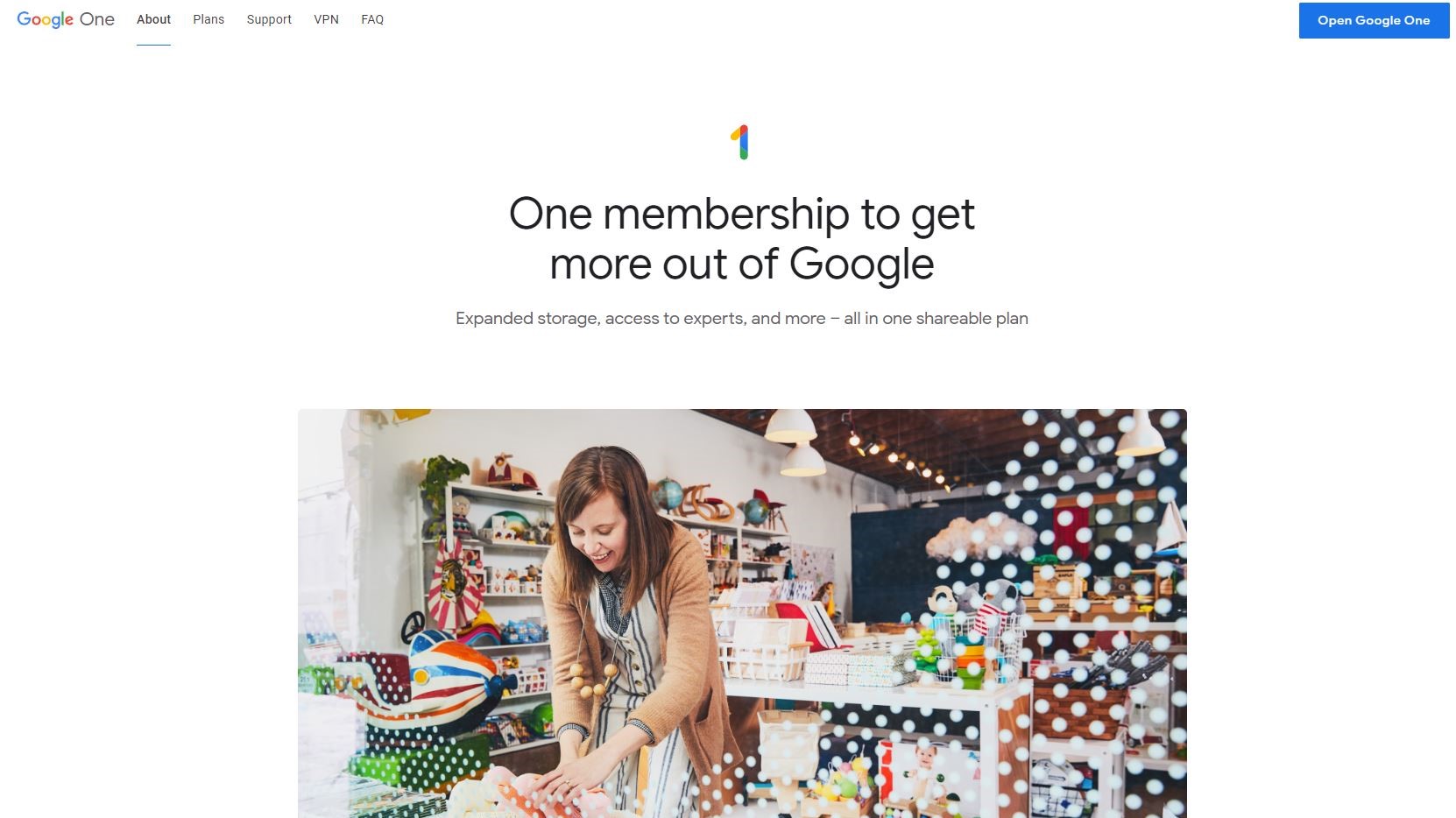 Google One - Member benefits that help you get more out of Google