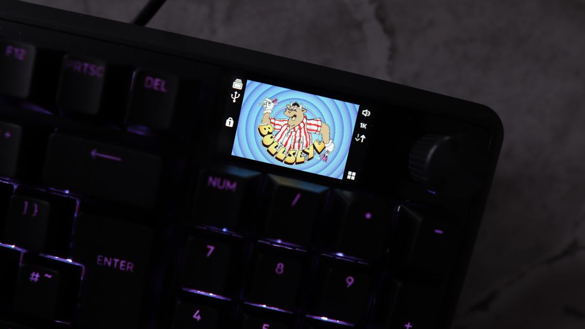 The Corsair Vanguard Pro 96 gaming keyboard