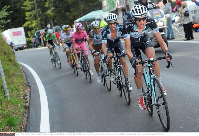 Omega Pharma-QuickStep set pace on the climb
