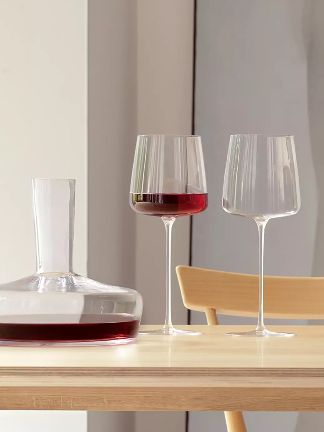 A red wine glass from LSA International