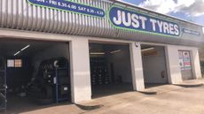 A Just Tyres garage in Solihull