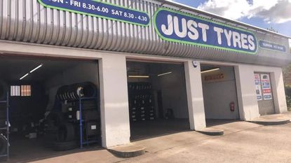 A Just Tyres garage in Solihull