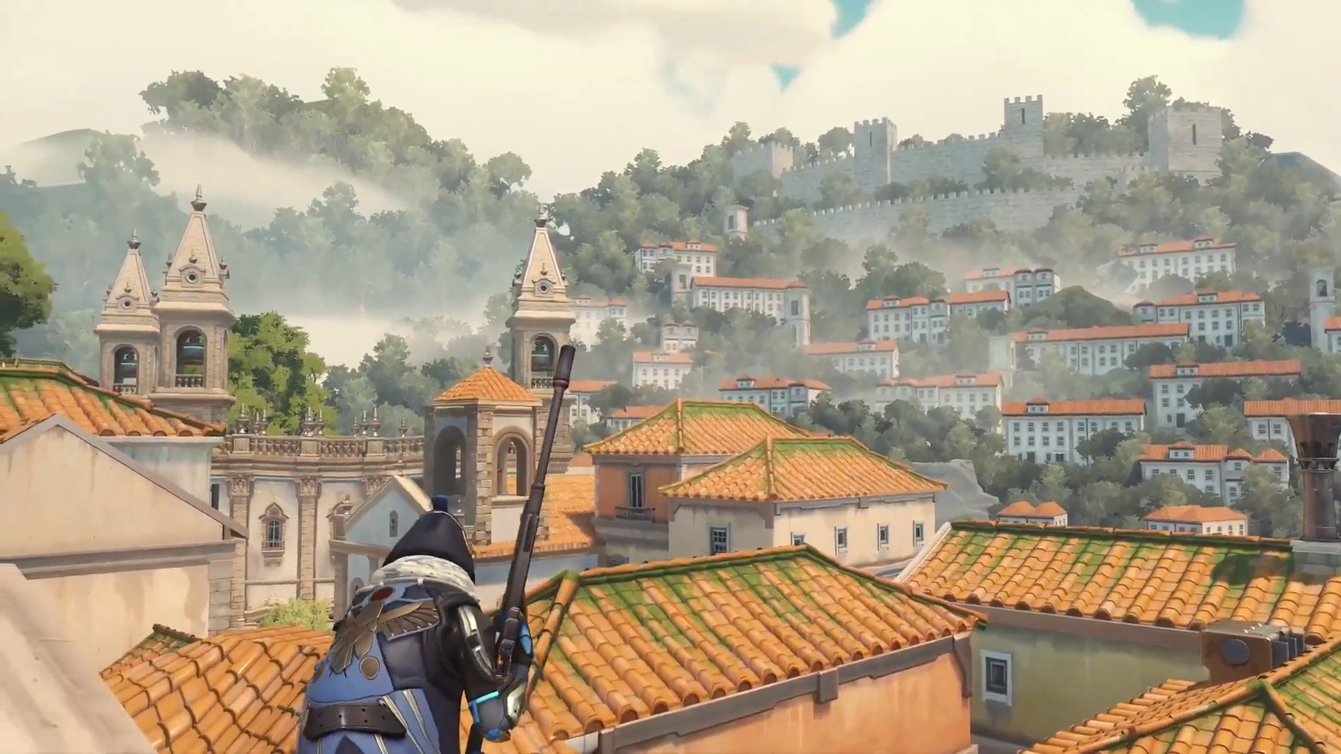 Overwatch 2 Ana on the new Portugal map