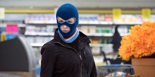 Beth robbing the grocery store