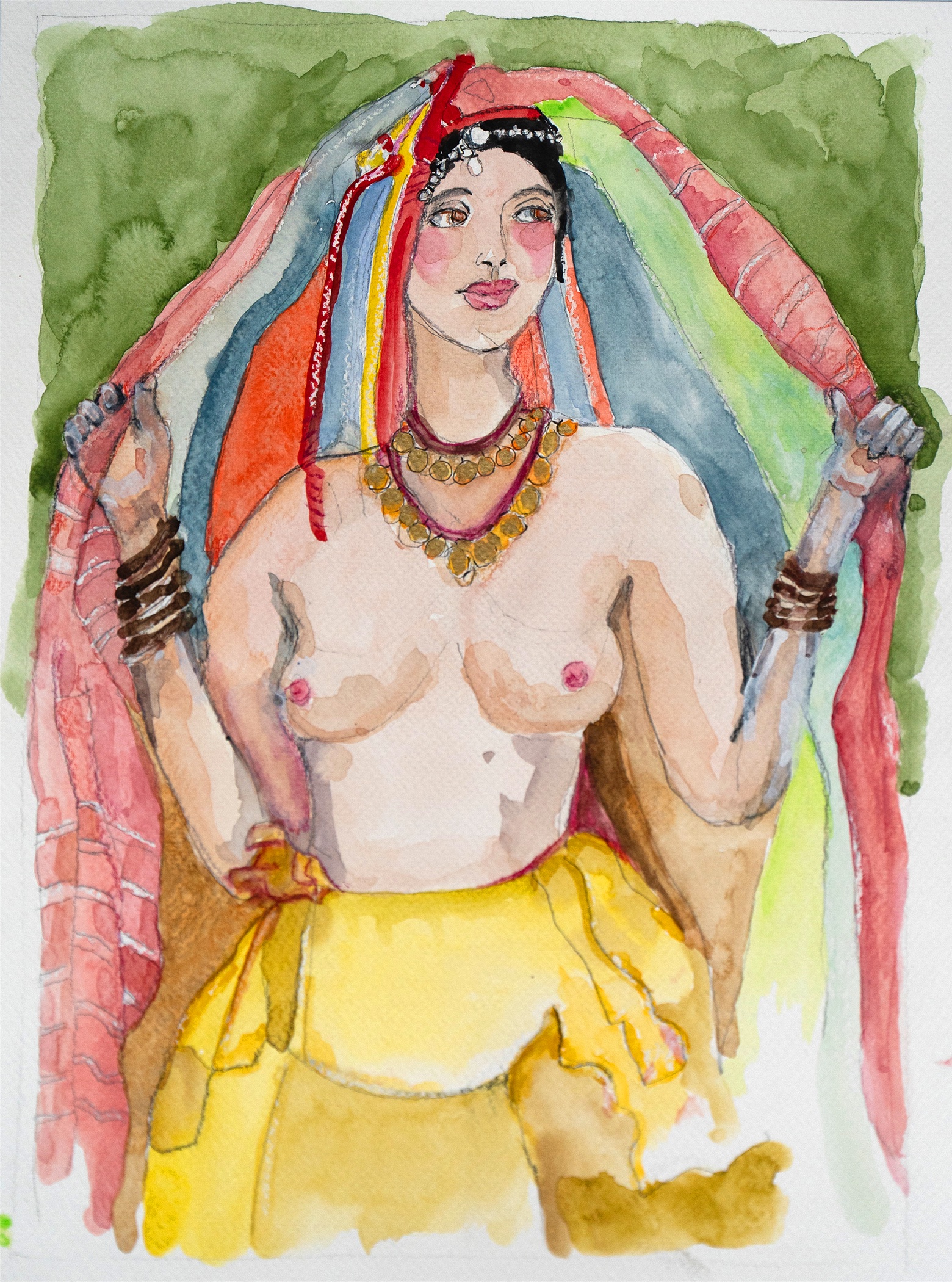 Johnny Rozsa tangier watercolour exhibition
