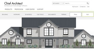 Website screenshot for Chief Architect Home Designer Suite