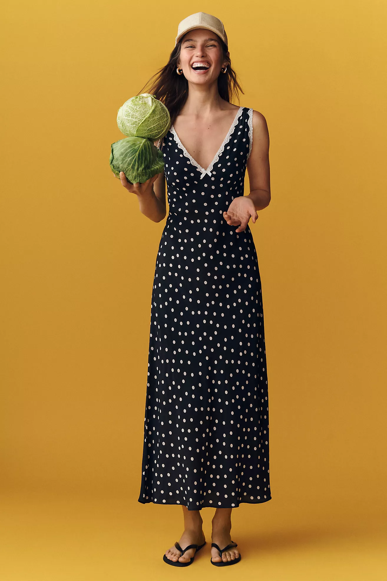 Rixo Sandrine sleeveless maxi dress