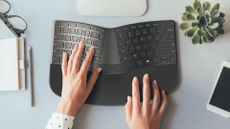 Compact Ergonomic Keyboard, designed by Microsoft