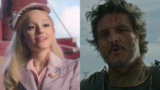 Ariana Grande and Pedro Pascal side by side