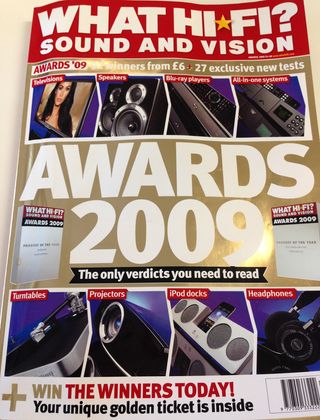 A brief history of What Hi-Fi? Awards magazine covers