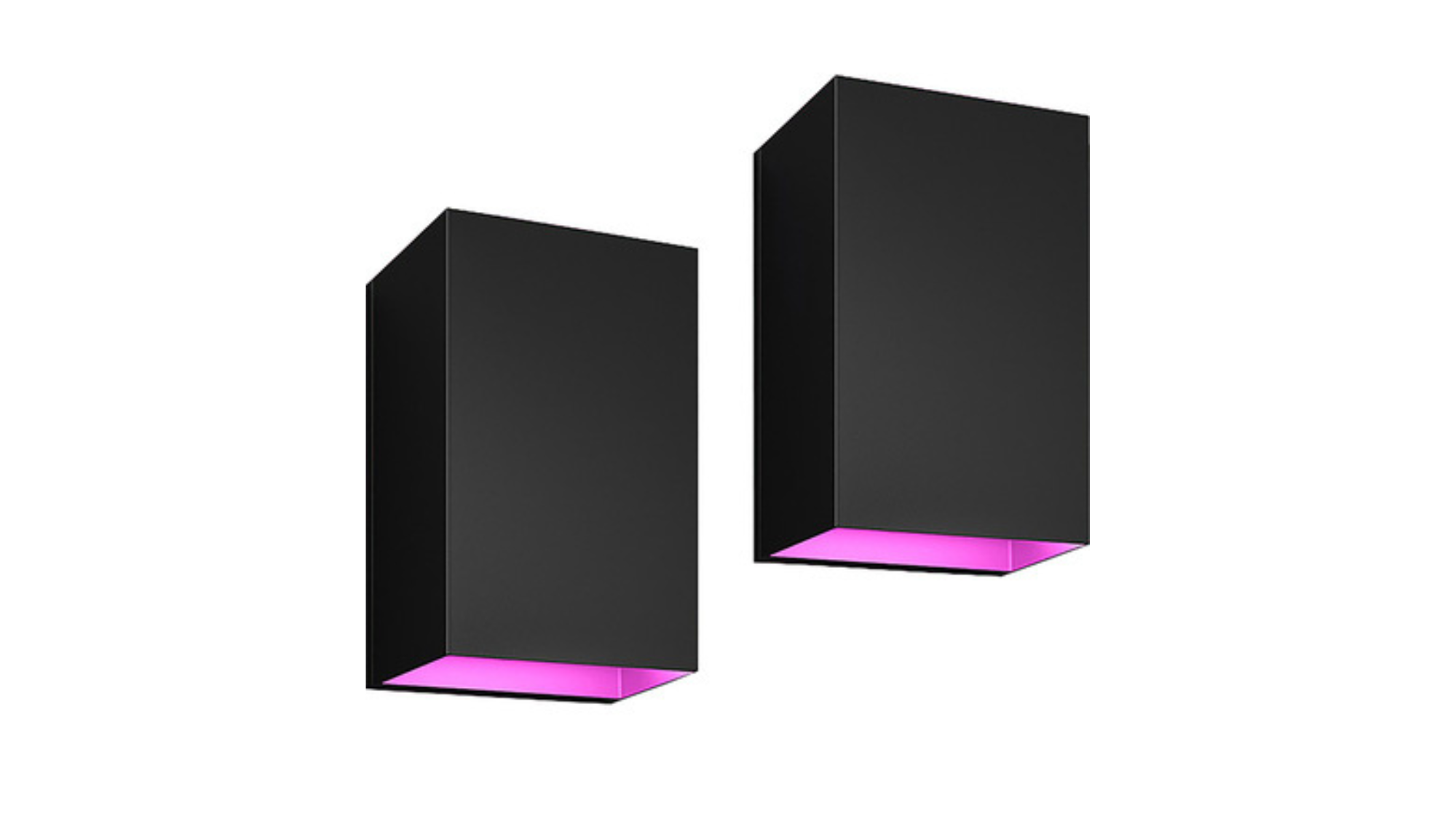 Philips Hue Resonate White &amp;amp; Colour Ambiance Smart Outdoor Wall Light Twin Pack