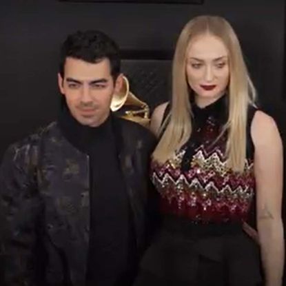 Joe Jonas and Sophie Turner.