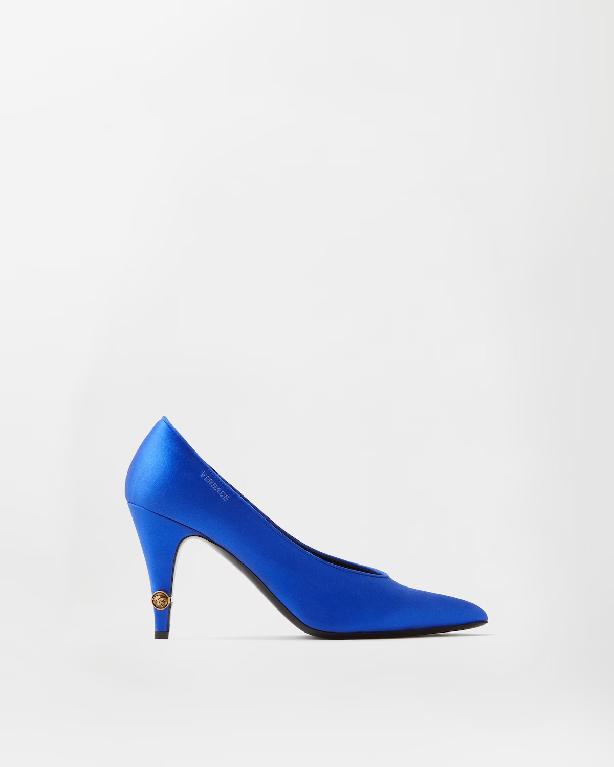 Versace, Gianni Satin Pumps 90 mm