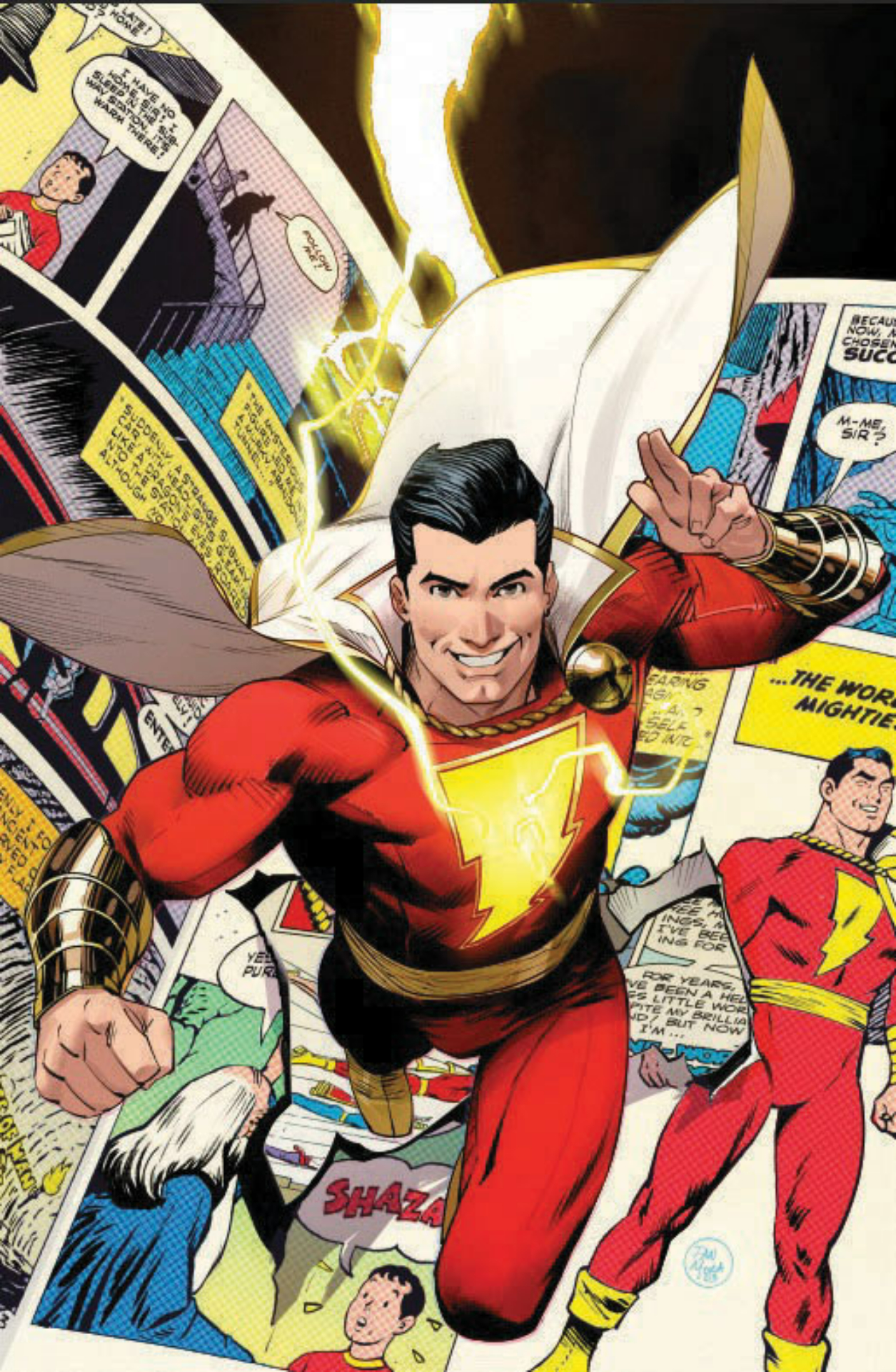 ¡Shazam!  #1 arte