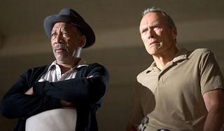 Morgan Freeman and Clint Eastwood in Million Dollar Baby