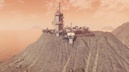 Starfield volcano outpost