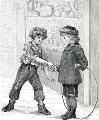 Victorian etchings