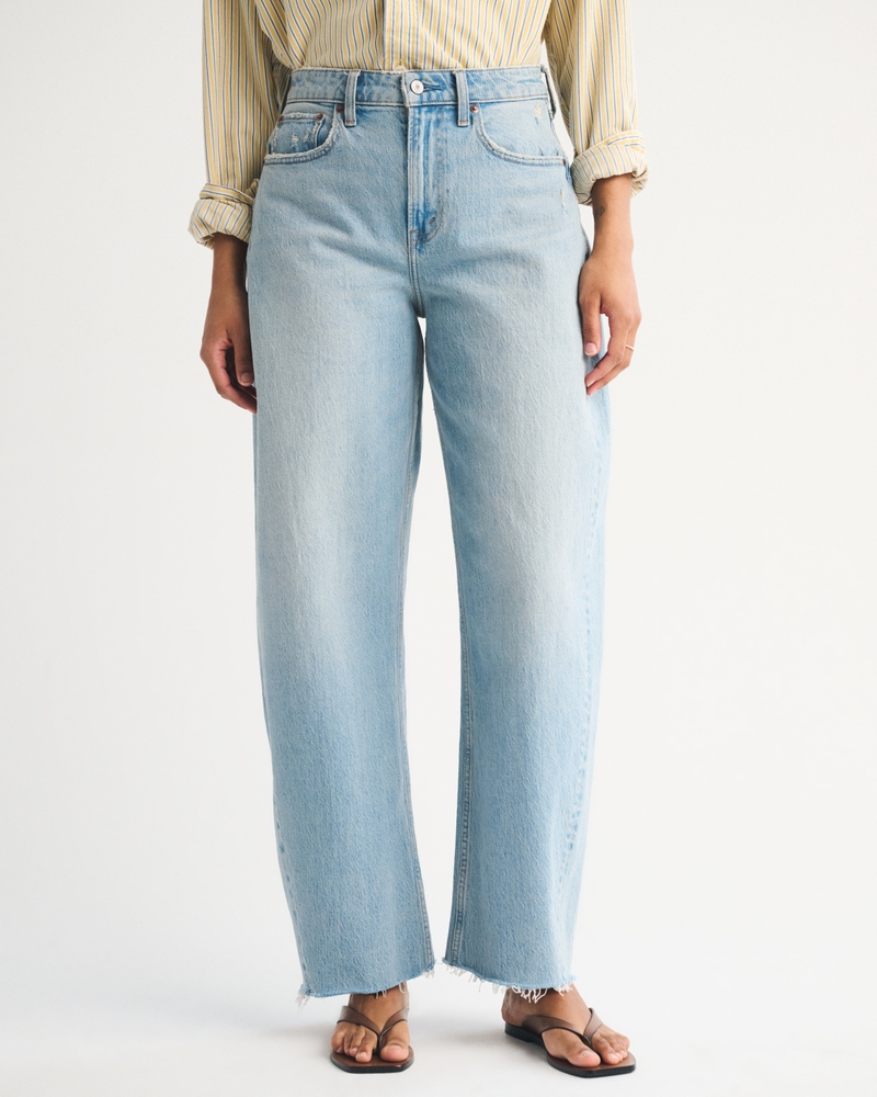 Curve Love High Rise Barrel Jean