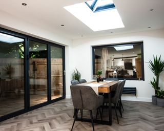 our roof lanterns and bi-folding doors come in a versatile range of configurations and an almost endlessly customisable number of colours, so you do not have to compromise on a single detail.