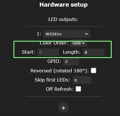 Control NeoPixel with WLED