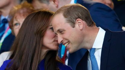 The Royal Family secret code words: Catherine, Duchess of Cambridge and Prince William, Duke of Cambridge attend the Opening Ceremony and first match of the Rugby World Cup 2015 between England and Fiji at Twickenham Stadium