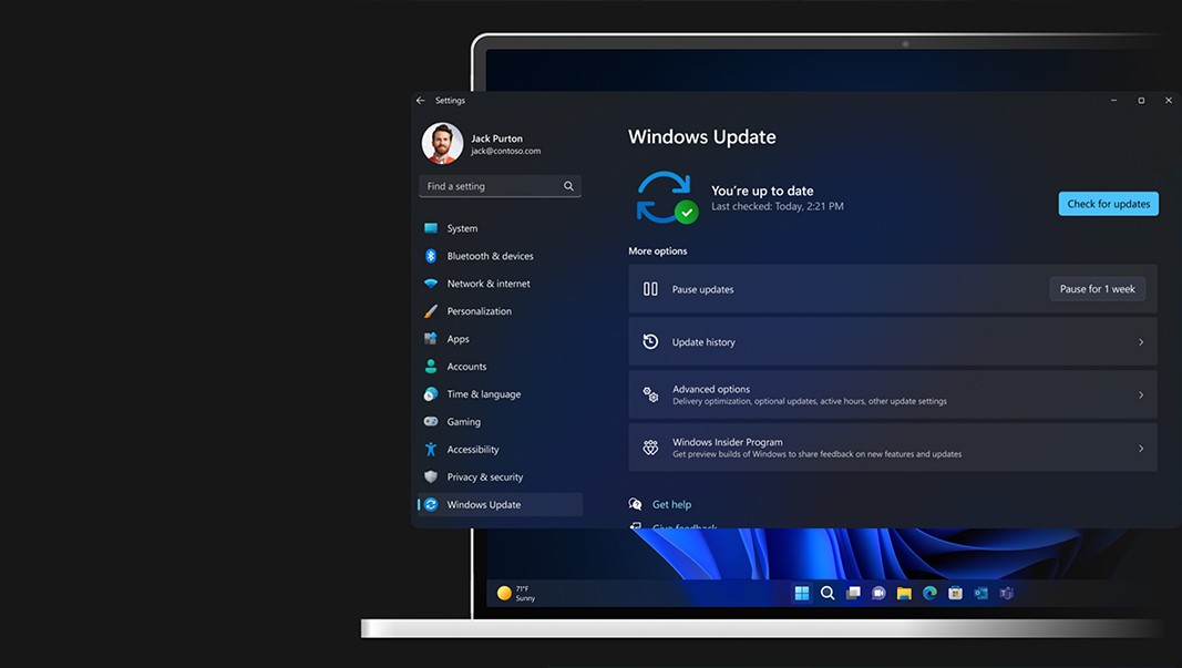 mise à jour windows 11 pro