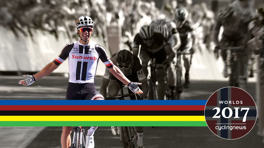 Michael Matthews is looking to cap off a strong 2017 with a rainbow jersey for Australia