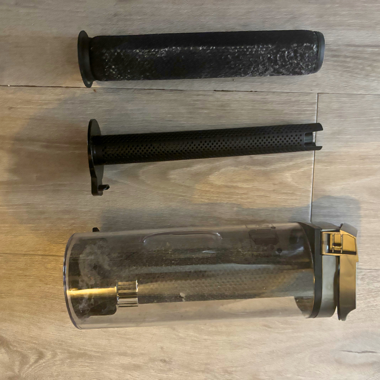 Gtech AirRAM 2 Core Cordless Vacuum Cleaner filter and dustbin removed