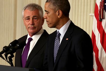 White House: Chuck Hagel 'wasn't up to the job'