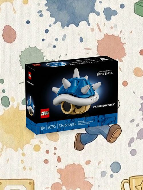 Mario Kart Spiky Blue Shell 