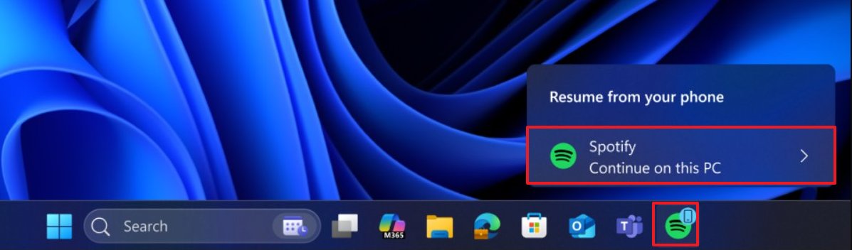 Android resume app for Windows 11