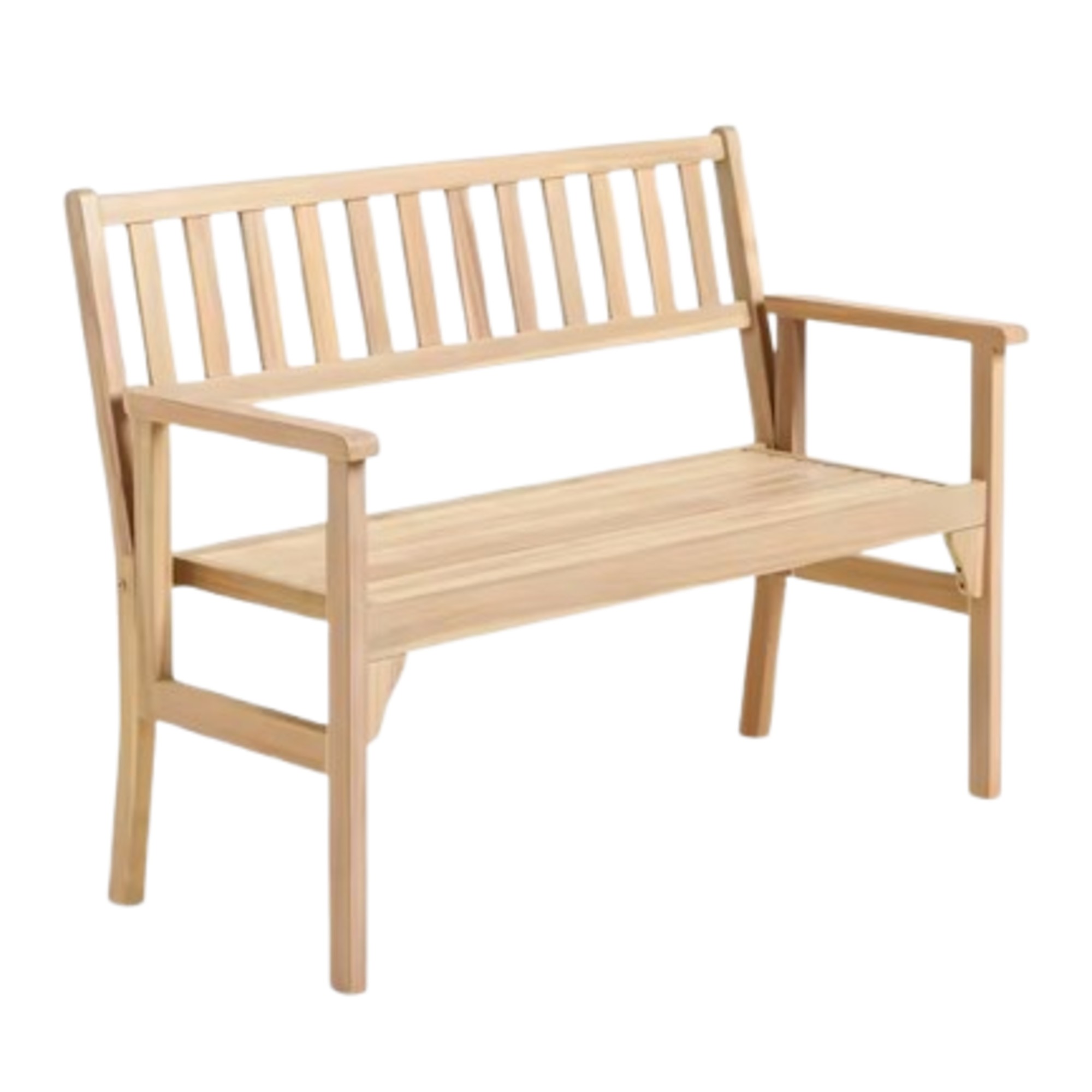 John Lewis Acacia Wood Foldable 2-Seater Garden Bench