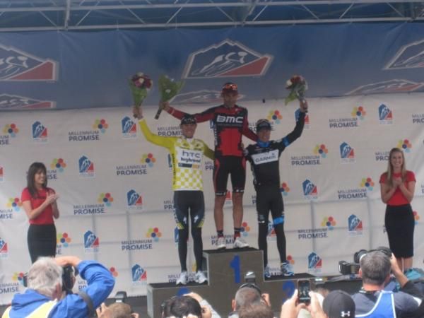 Tejay on the podium