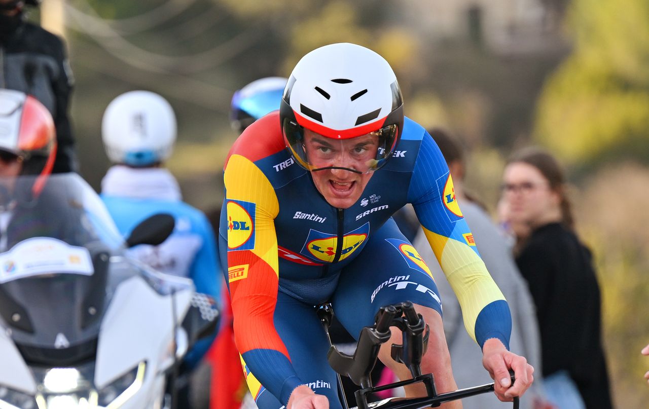 Mads Pedersen went deep to win the Etoile de Besseges